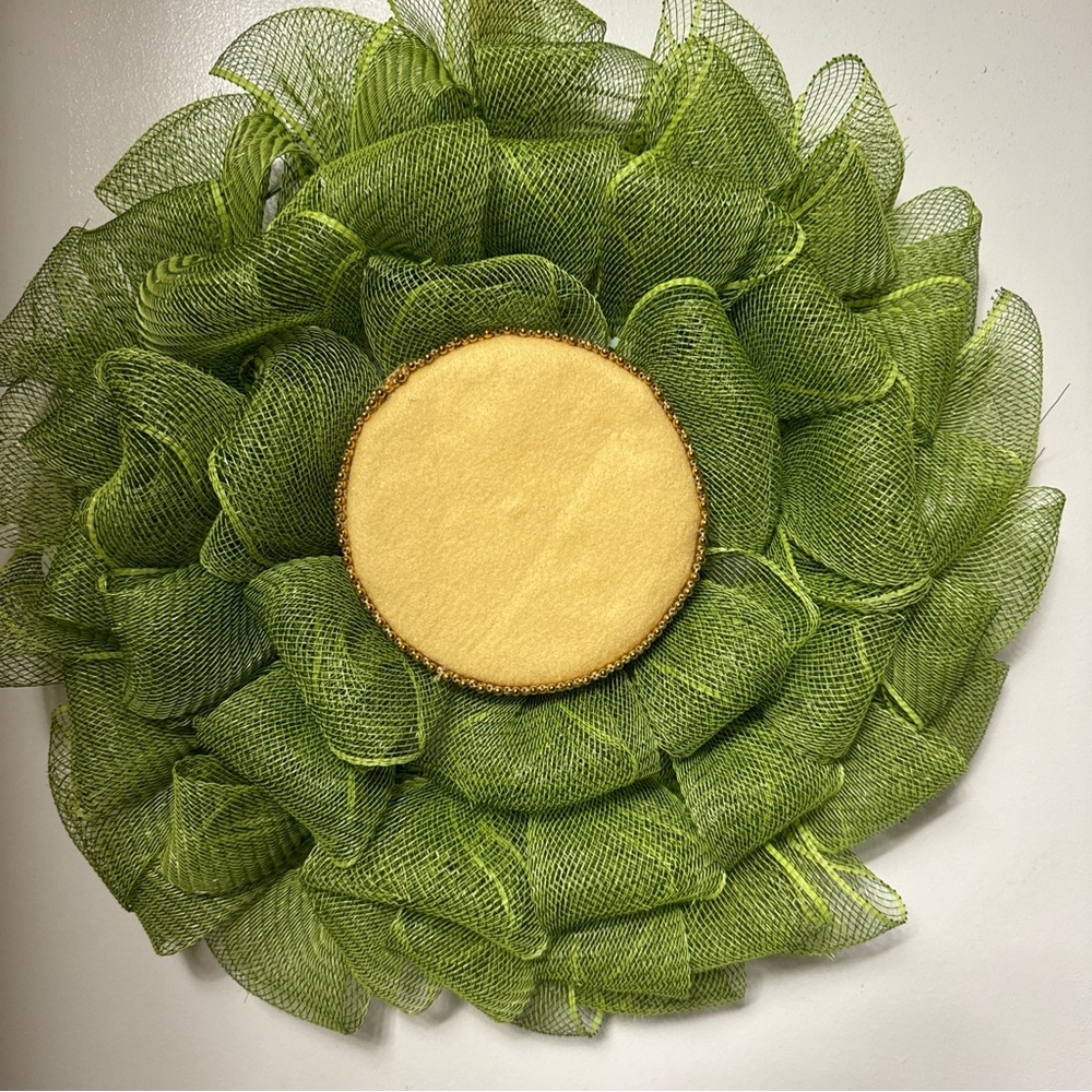Wreath made with Mesh